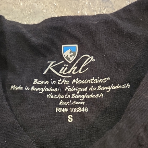 Kühl Black V-Neck Shirt - Picture 4 of 6